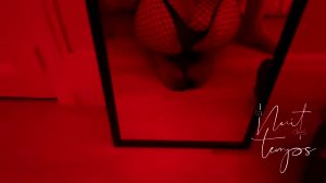 Fishnets In Red Look So Hot