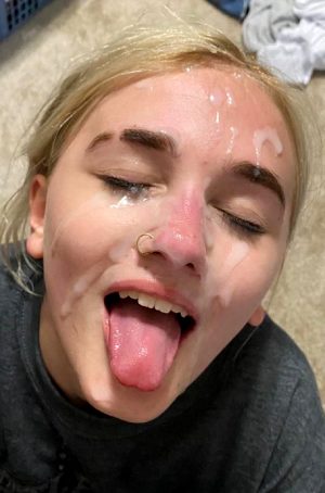 He Used My Throat Like His Own Personal Fuck Toy🤤🤤 Until He Painted My Pretty Little Face White😝😍 Wanna Add More? Kik MrsMaxwell97
