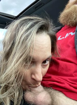 I Love Giving My Husband A Blowjobs In The Parking Lot Wondering How Many People Saw Us? 😈