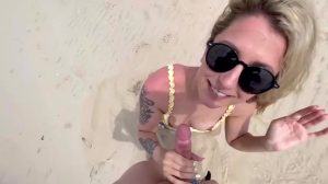 Sucking Cock By The Beach